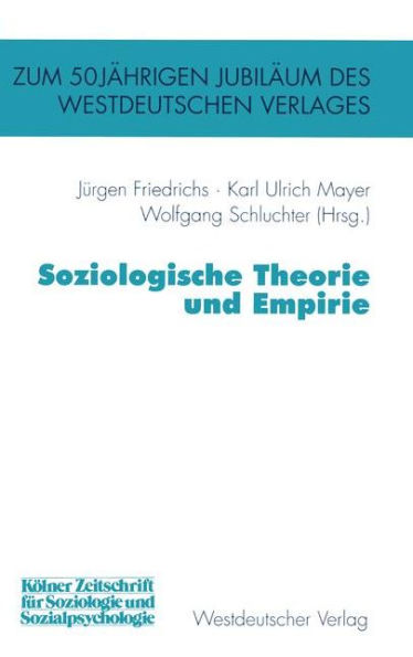 Soziologische Theorie und Empirie