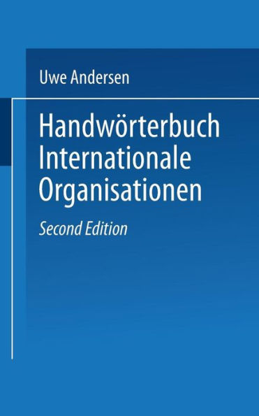 Handwörterbuch Internationale Organisationen