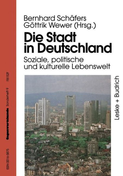 Die Stadt in Deutschland: Aktuelle Entwicklung und Probleme