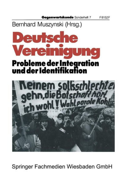 Deutsche Vereinigung Probleme der Integration und der Identifikation