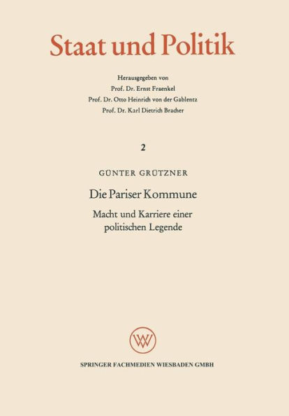 Die Pariser Kommune: Macht und Karriere einer politischen Legende, Die Auswirkungen auf das politische Denken in Deutschland