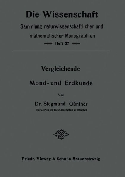 Vergleichende Mond- und Erdkunde