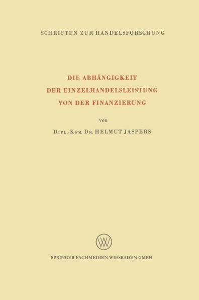 Die Abhängigkeit der Einzelhandelsleistung von der Finanzierung