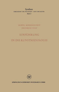 Title: Einführung in die Kunstsoziologie, Author: Marta Mierendorff
