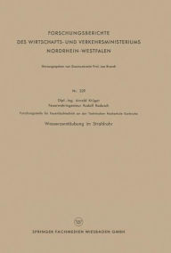 Title: Wasserzerstäubung im Strahlrohr, Author: Arnold Krüger