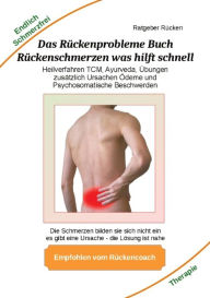 Title: Das Rückenprobleme Buch - Rückenschmerzen was hilft schnell?: Heilverfahren ohne Medikamente, ohne Operationen mit TCM, Ayurveda, Übungen zusätzlich Ursachen Ödeme und Psychosomatische Beschwerden, Author: Holger Kiefer