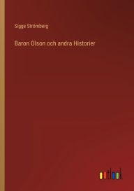 Title: Baron Olson och andra Historier, Author: Sigge Strömberg