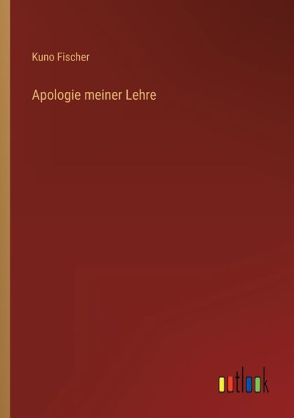 Apologie meiner Lehre