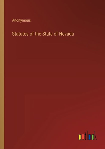 Statutes of the State Nevada