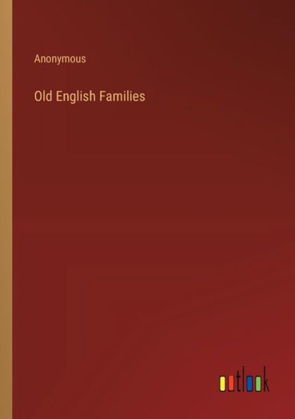 Old English Families