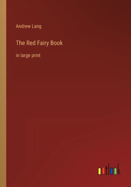 The Fairy Book: large print