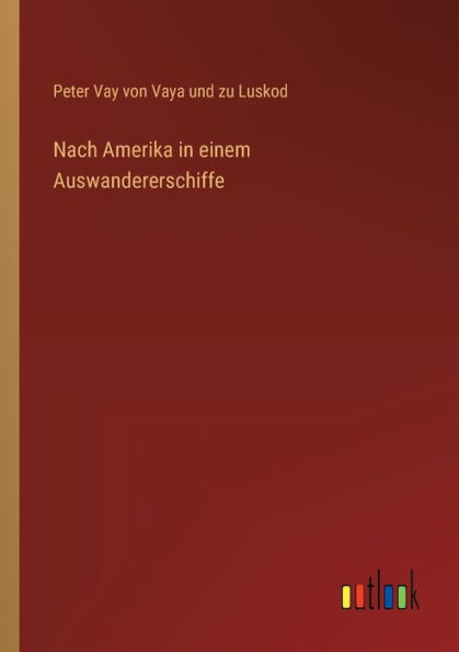 Nach Amerika einem Auswandererschiffe