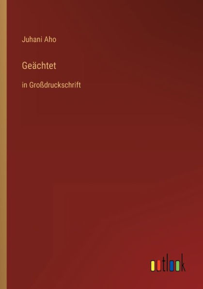 Geächtet: Großdruckschrift