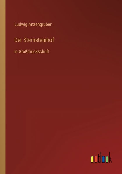Der Sternsteinhof: Großdruckschrift