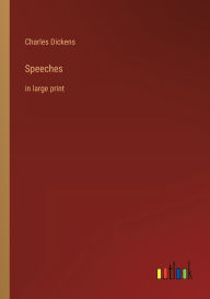 Speeches: in large print