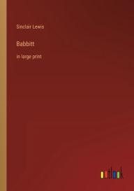 Babbitt: in large print