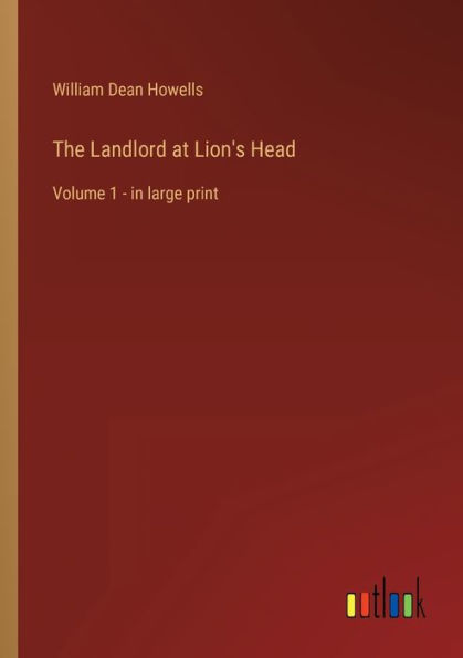 The Landlord at Lion's Head: Volume