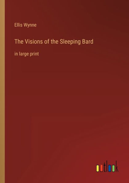 the Visions of Sleeping Bard: large print