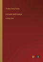Lectures and Essays: in large print