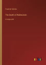 The Death of Wallenstein: in large print