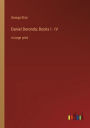 Daniel Deronda; Books I - IV: in large print