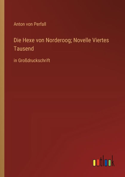 Die Hexe von Norderoog; Novelle Viertes Tausend: Groï¿½druckschrift