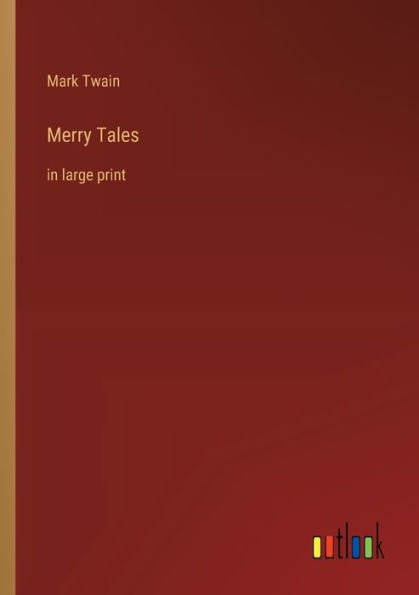 Merry Tales: large print