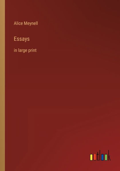 Essays: large print