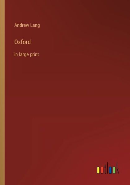 Oxford: large print