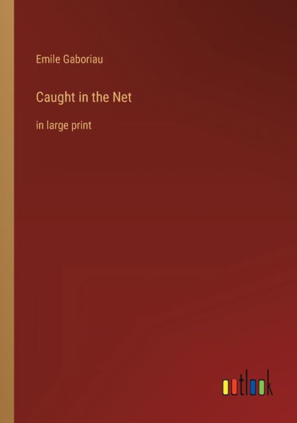 Caught the Net: large print