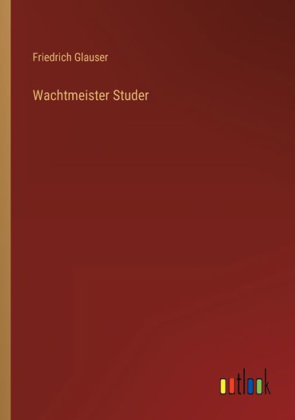 Wachtmeister Studer