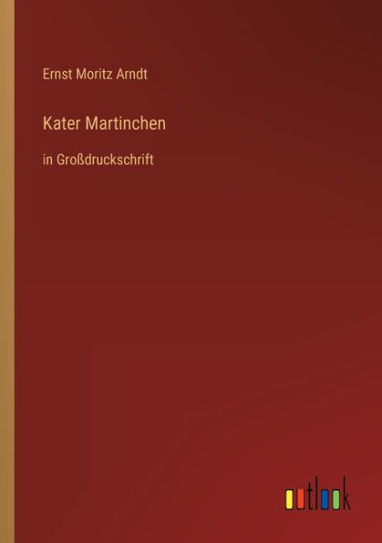 Kater Martinchen: Großdruckschrift