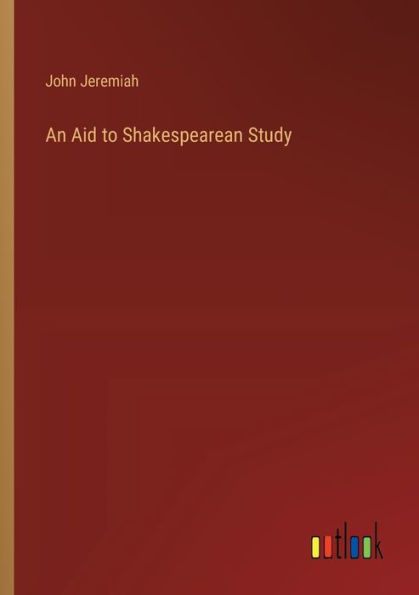 An Aid to Shakespearean Study