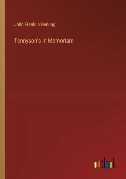 Tennyson's in Memoriam