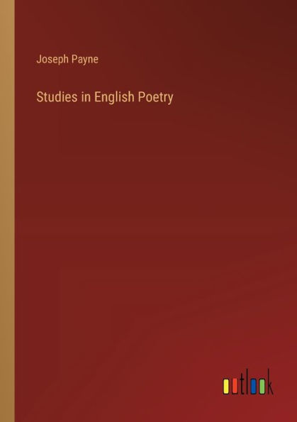 Studies English Poetry