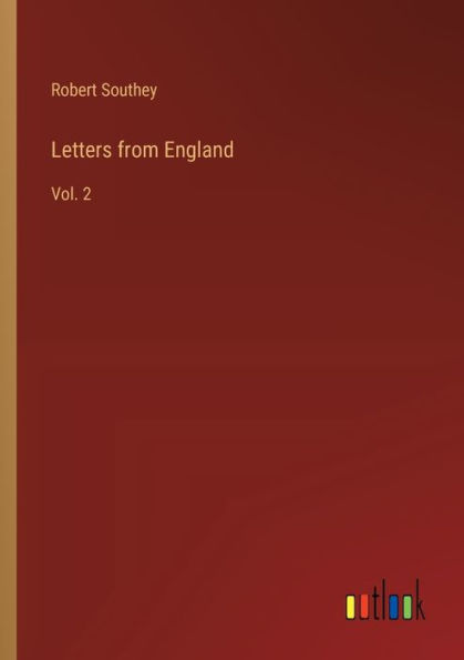 Letters from England: Vol. 2