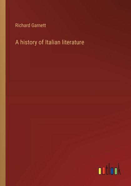 A history of Italian literature