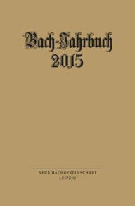 Title: Bach-Jahrbuch 2015, Author: Peter Wollny