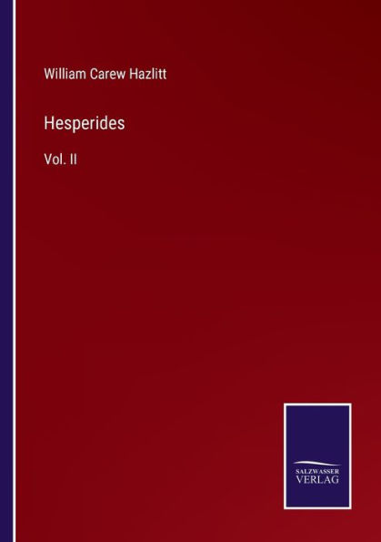 Hesperides: Vol. II