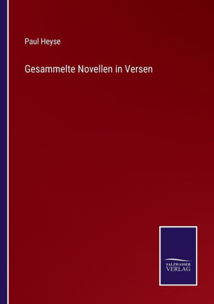 Gesammelte Novellen Versen