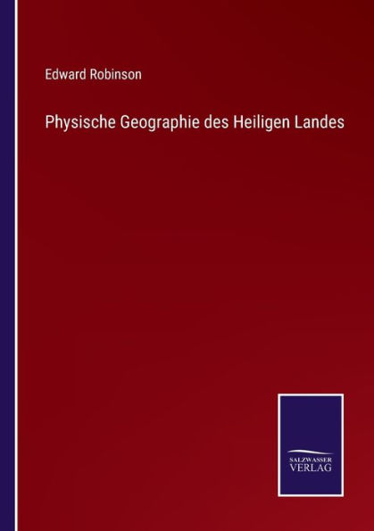 Physische Geographie des Heiligen Landes