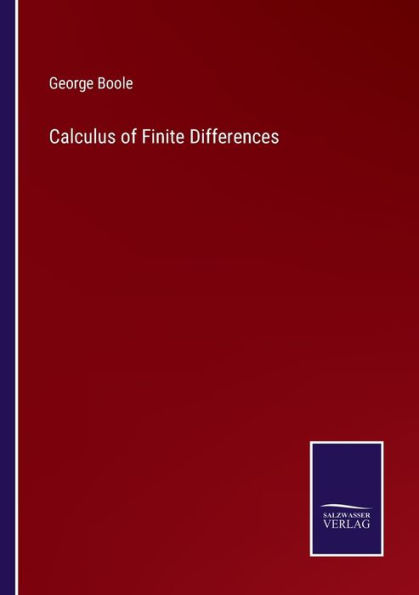 Calculus of Finite Differences