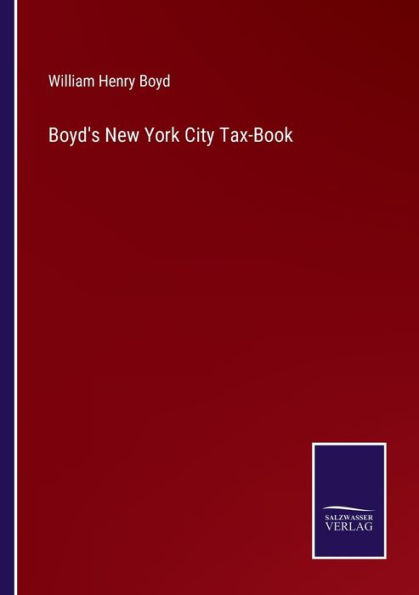 Boyd's New York City Tax-Book