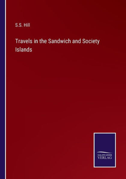 Travels the Sandwich and Society Islands