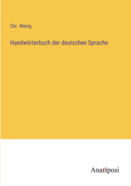 Handwörterbuch der deutschen Sprache