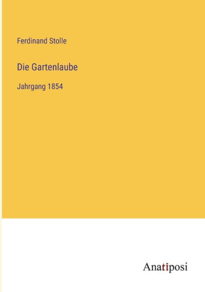 Die Gartenlaube: Jahrgang 1854