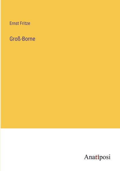 Groï¿½-Borne