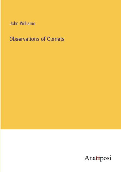 Observations of Comets