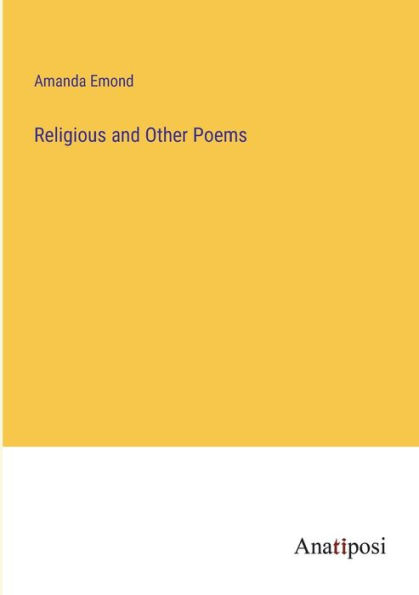 Religious and Other Poems