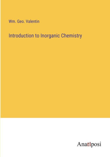 Introduction to Inorganic Chemistry